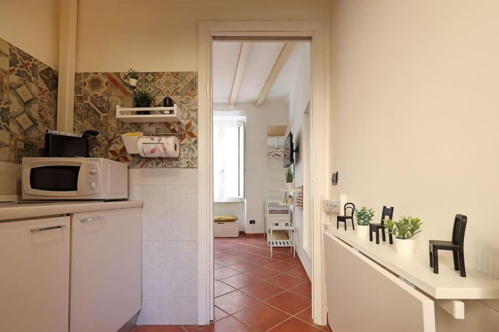 Ferienwohnung Blu Flamingo Trilussa Rom Exterior foto