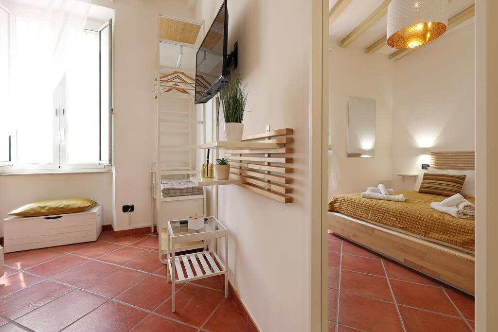 Ferienwohnung Blu Flamingo Trilussa Rom Exterior foto